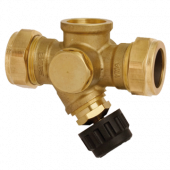 Комбинированные клапаны Esbe 36401000, VMA213 (DN15,Kvs2,5,PN16,НР1/2",ФО15 мм,ГВ)