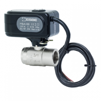 Шаровой кран с электроприводом Esbe 43100500, MBA124 G1